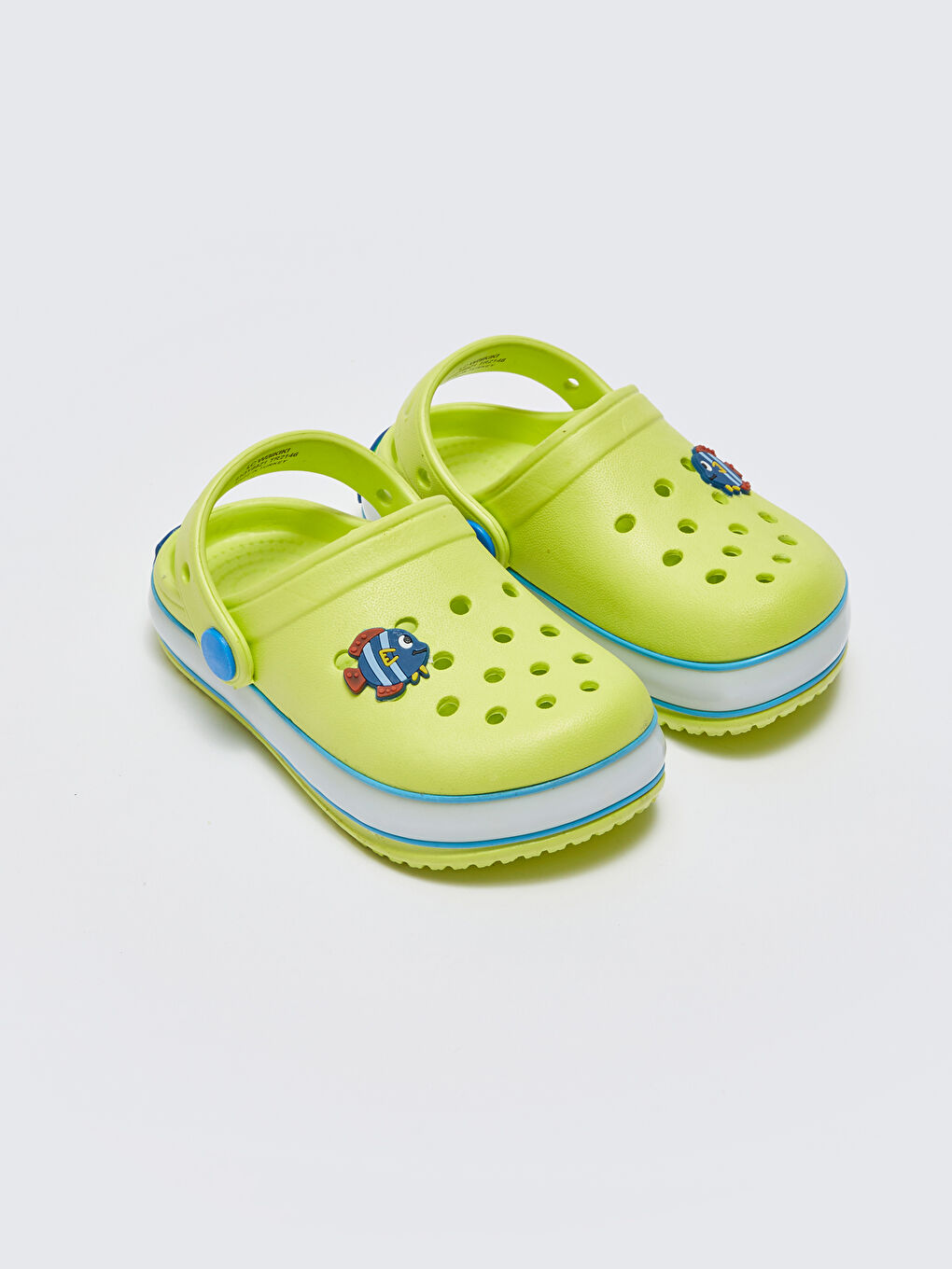 Patch Detail Light-Up Sole Baby Boys' Beach Sandal-1