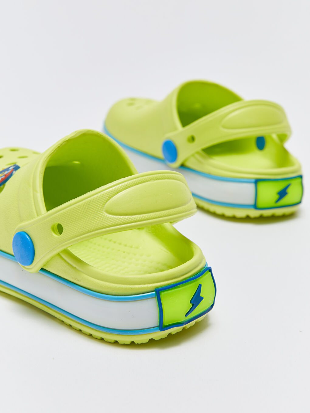 Patch Detail Light-Up Sole Baby Boys' Beach Sandal-3