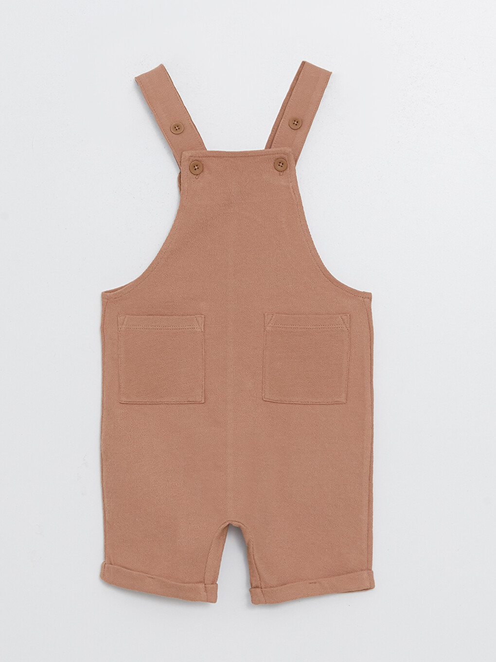 Salopette Basique pour Bébé Garçons à Col Carré-3