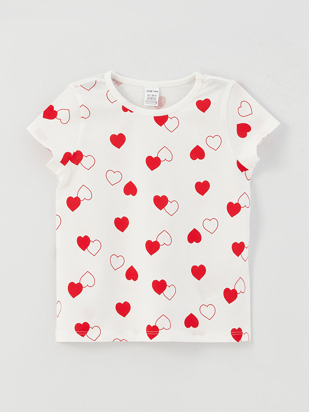 Ensemble T-Shirt et Leggings Imprimés Bébé Fille Col Rond Lot de 2-5