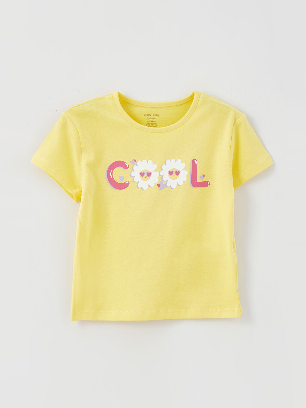 Crew Neck Printed Baby Girl T-Shirt and Leggings 2-Pack Set-1