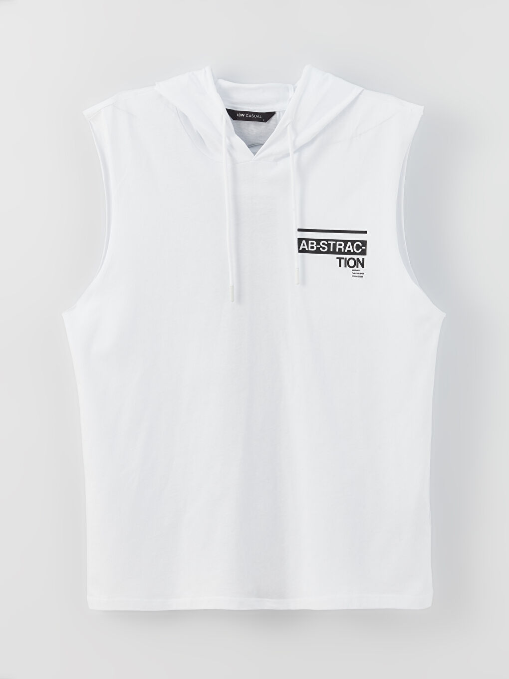 LC Waikiki Hooded Printed Men's Sleeveless T-Shirt -S3H027Z8-Q6K