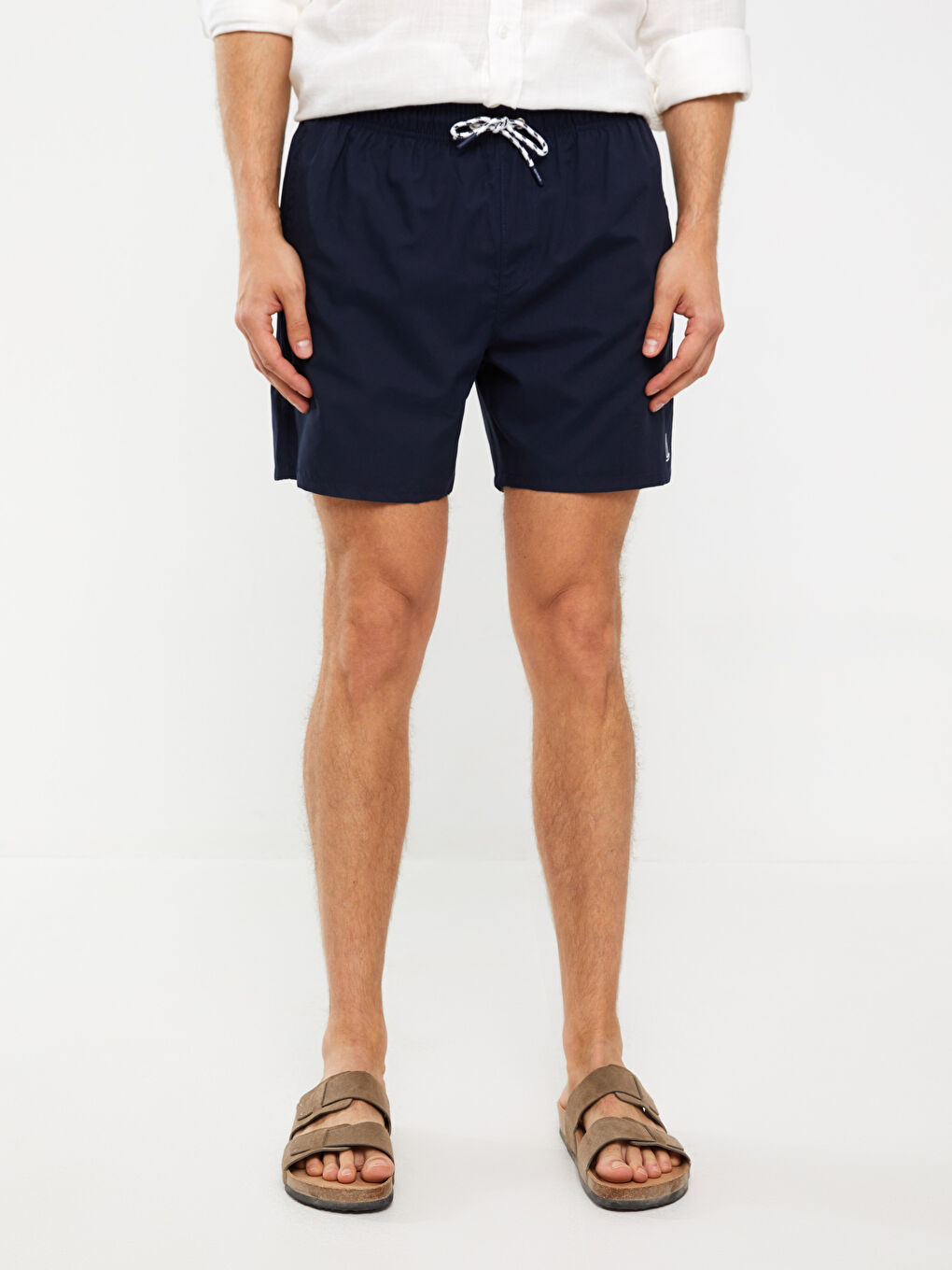 Basic Men's Short Swim Shorts -S3H036Z8-DWP