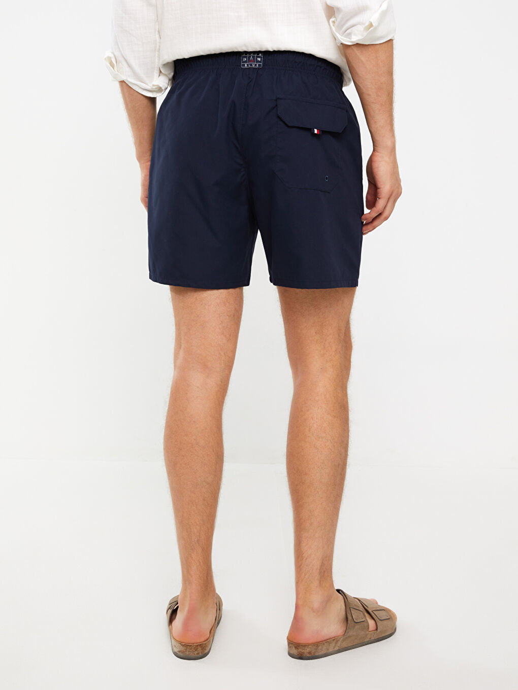 Basic Men's Short Swim Shorts -S3H036Z8-DWP