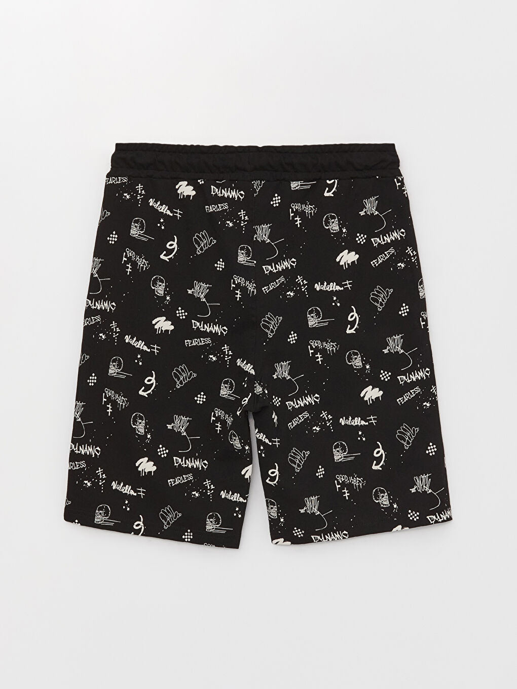 Slim Fit Binding Detail Men's Shorts-6