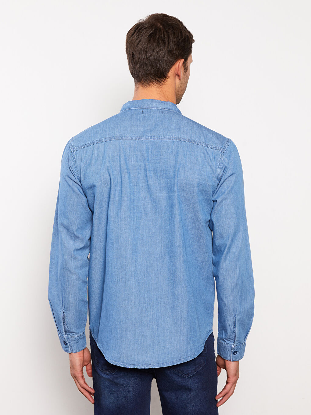 新春初売り Shirt Denim Men's Sleeve Long Fit Regular -S3H079Z8-311 LC - WorkUtility&SafetyClothing