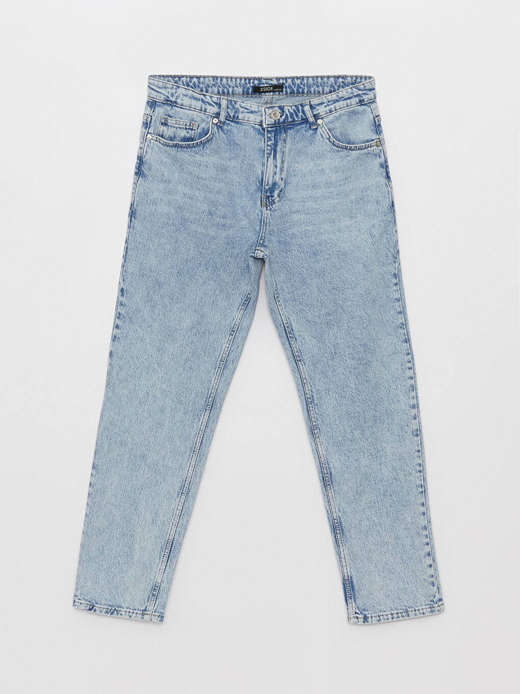 Мужские джинсы слим фит-5