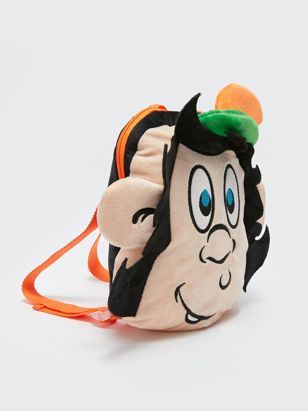 Plush Nostalgic Monkey Embroidered Boy's Backpack -S3H128Z4-FZ9