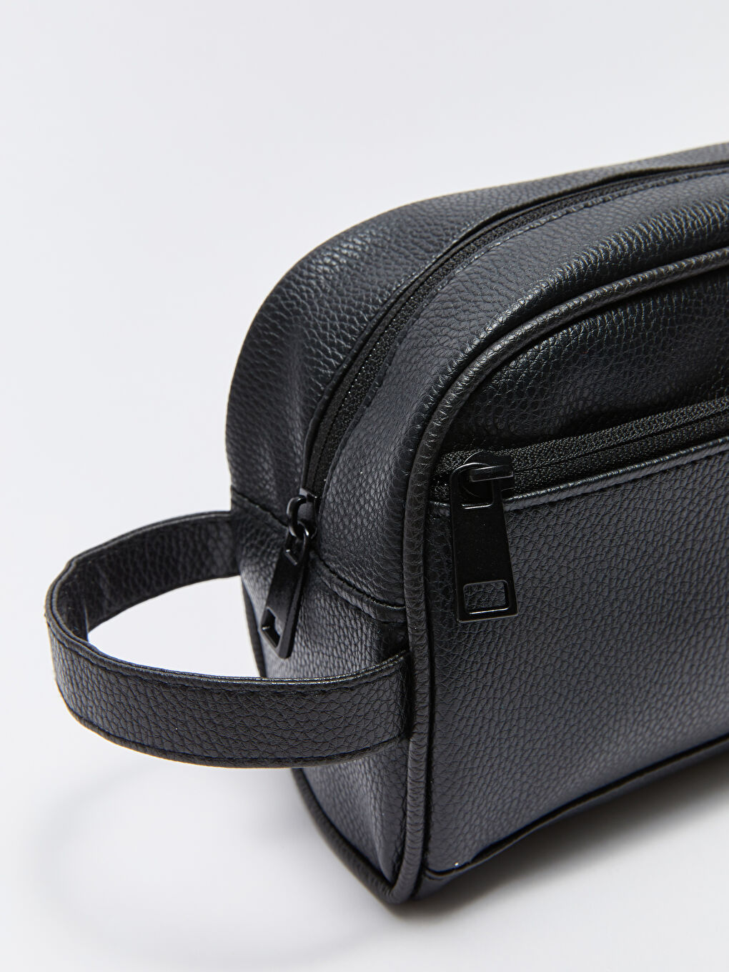 حقيبة يد للرجال بمظهر الجلد-3