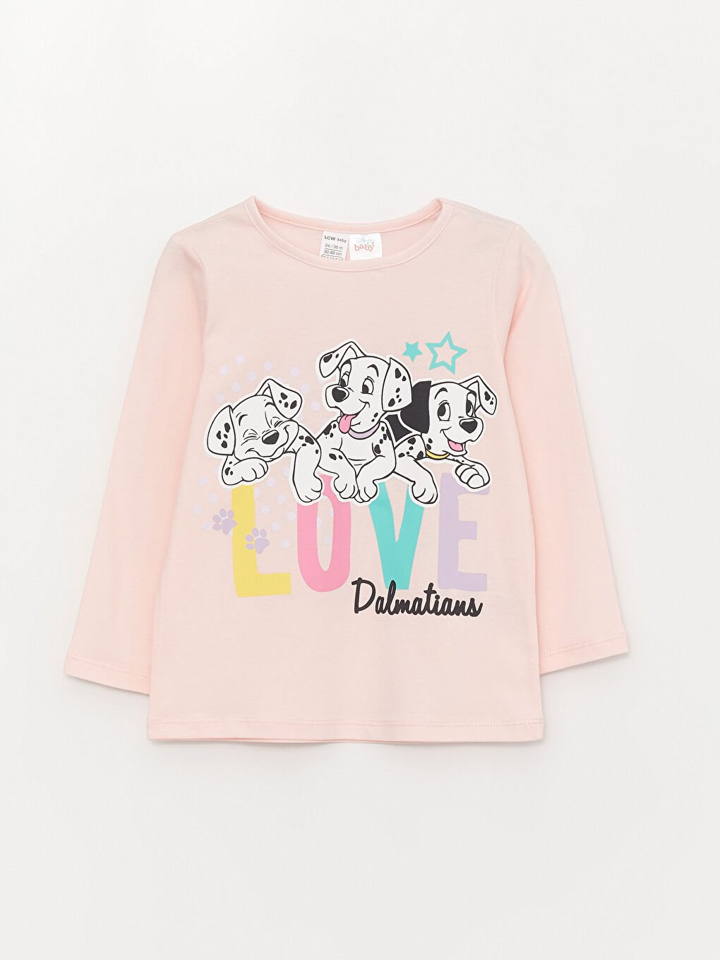 Ensemble de Pyjama Disney Imprimé Bébé Fille Col Rond Manches Longues 2-Pièces-2