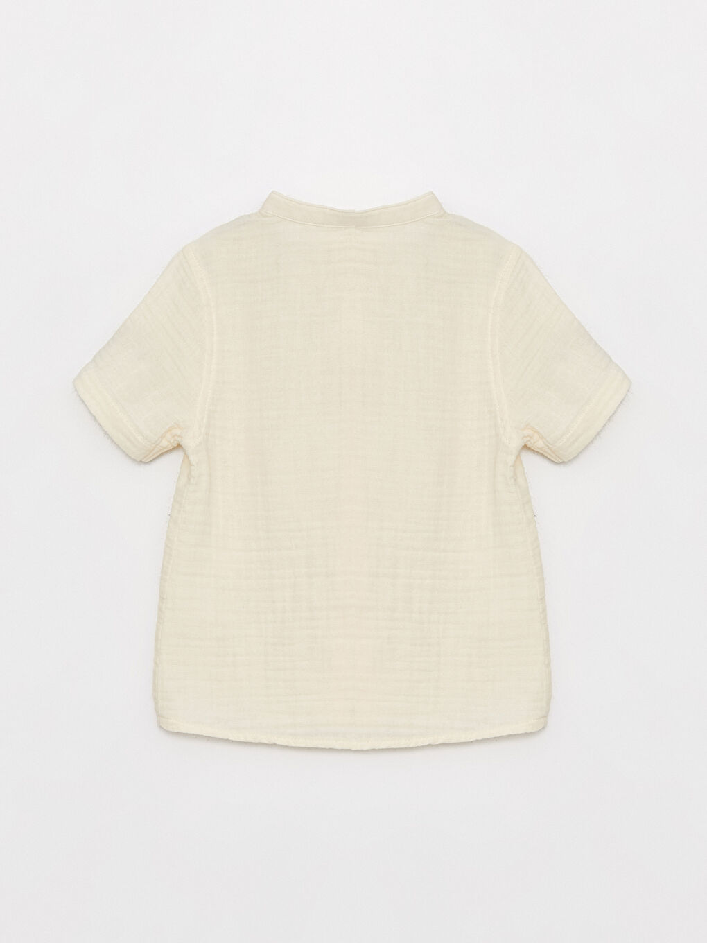 Chemise à Col Mao à Manches Courtes pour Bébé Garçons-1