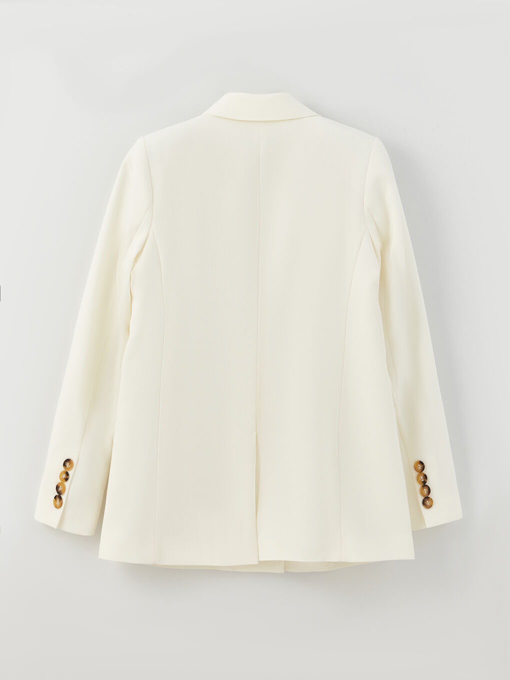 جاكيت بليزر كم طويل سادة للسيدات-6