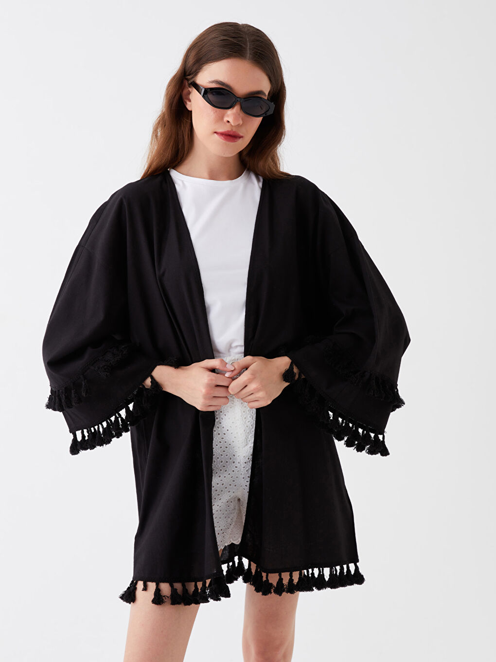 CRNA Kimono Žena -S3H160Z8-RQN