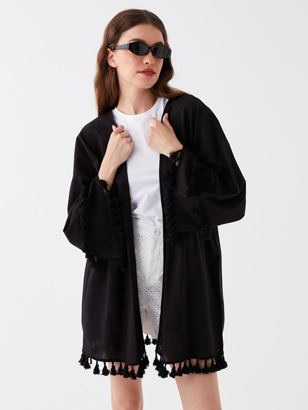 CRNA Kimono Žena -S3H160Z8-RQN