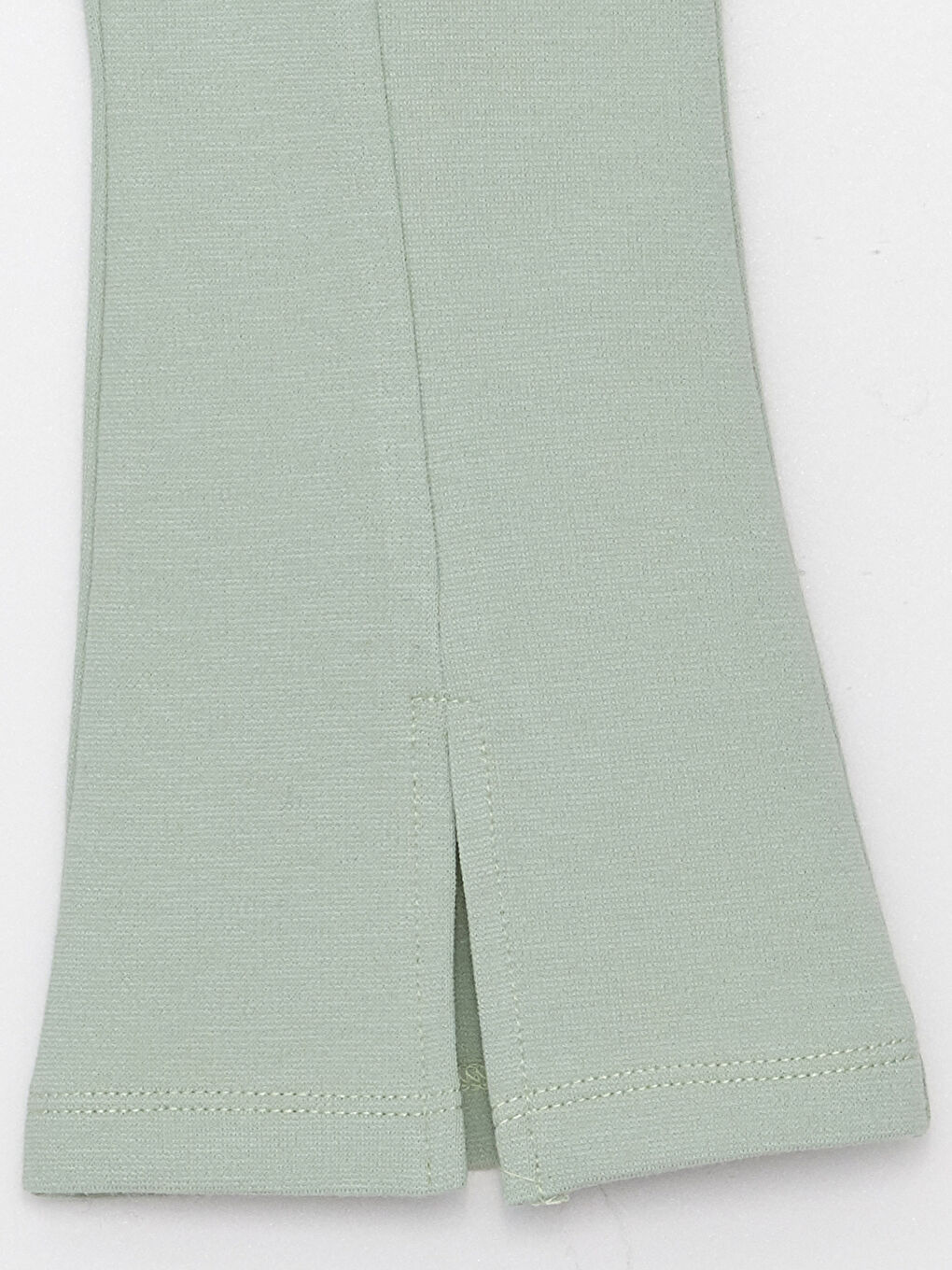 Yeşil Beli Lastikli Basic Kız Bebek Tayt-2