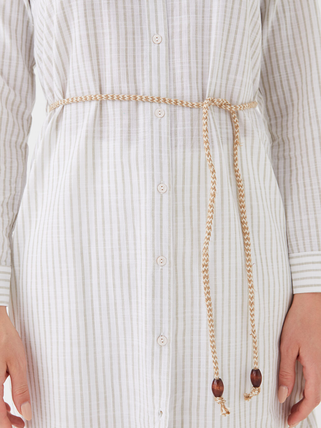 Tunique Chemise Rayée pour Femmes-3