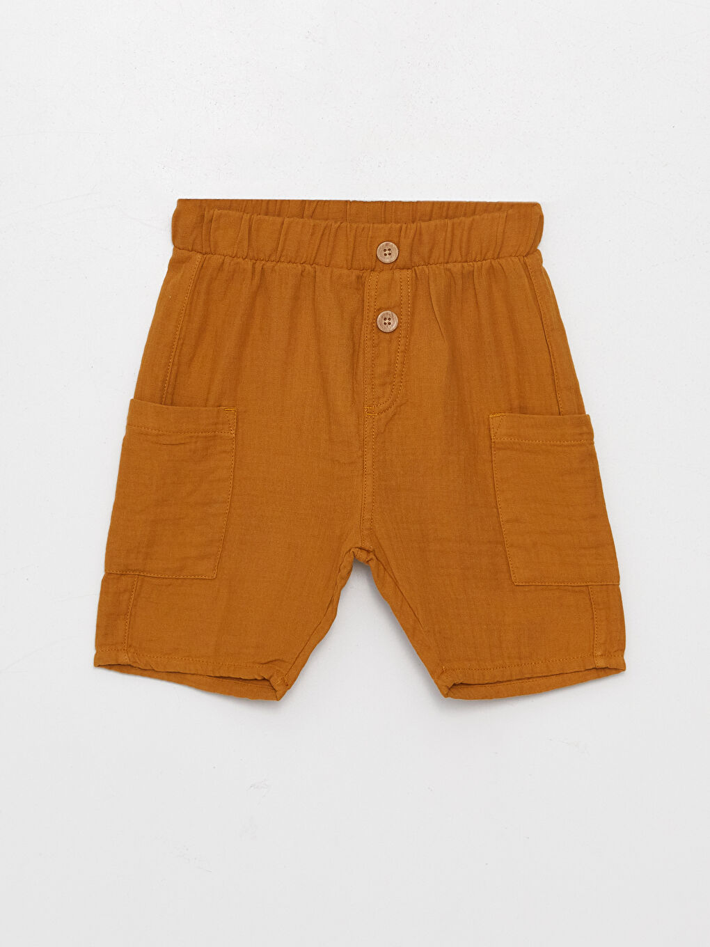 футболка с круглым вырезом и коротким рукавом и шорты для малышей мальчиков-5