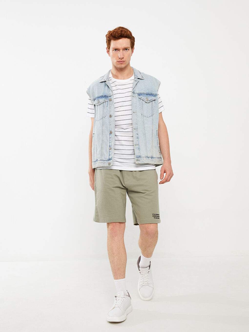 Standard Fit Printed Men's Shorts-1