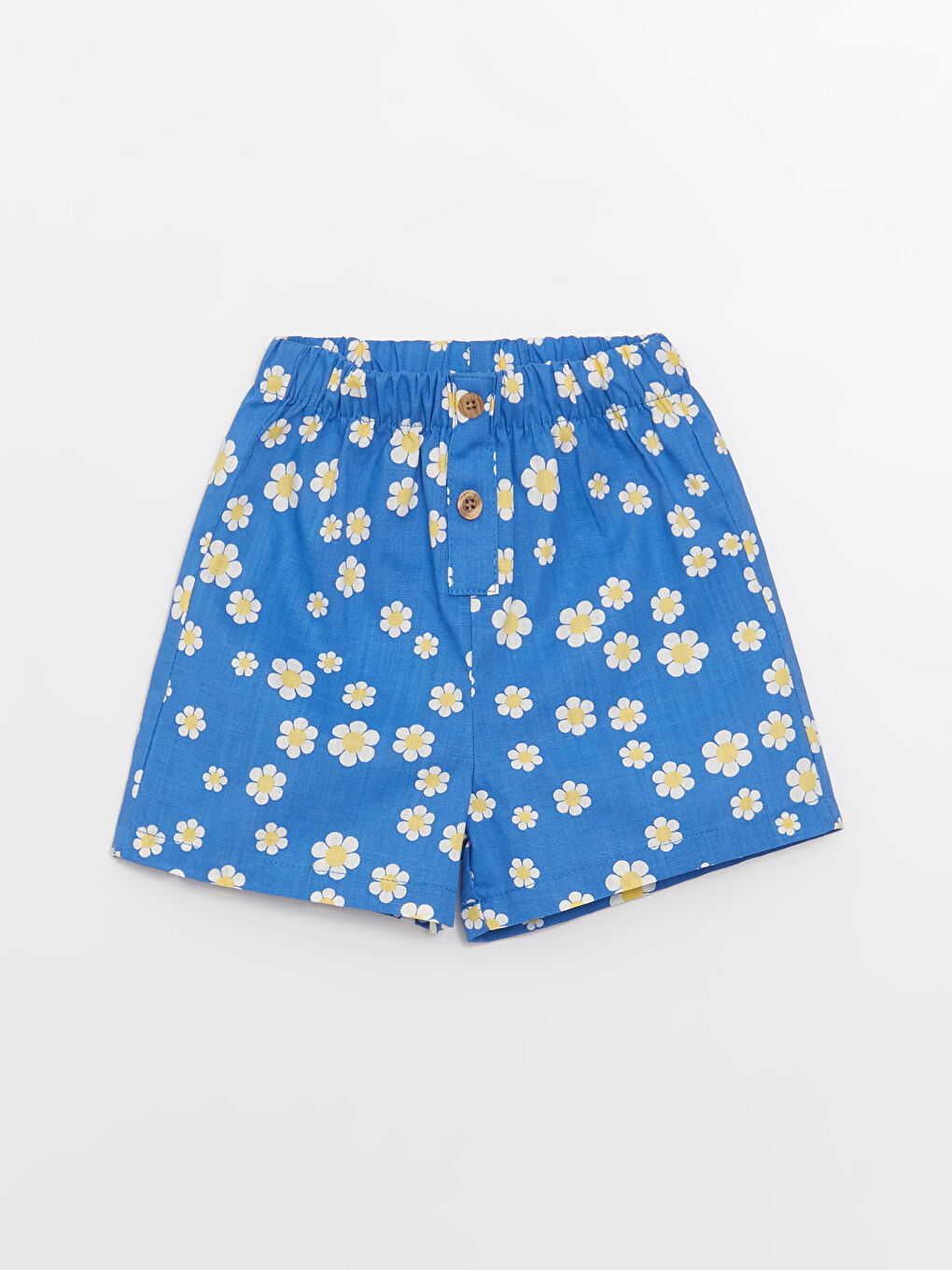 Square Collar Strappy Baby Girls' Blouse and Shorts 2 Pack Set-2