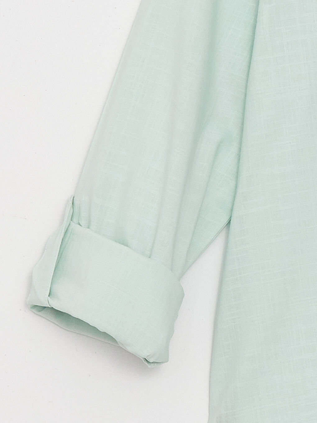 Chemise Unie à Manches Longues pour Femmes-7