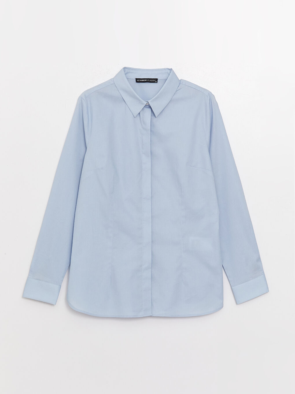 LCWAIKIKI Classic Poplin Women's Shirt -S3H345Z8-G9Q