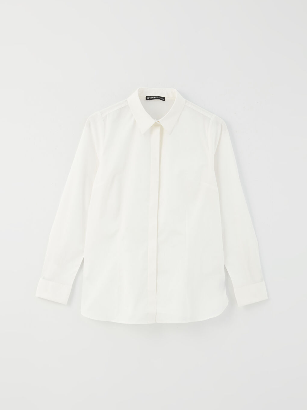 LCWAIKIKI Classic Poplin Women's Shirt -S3H345Z8-Q6K