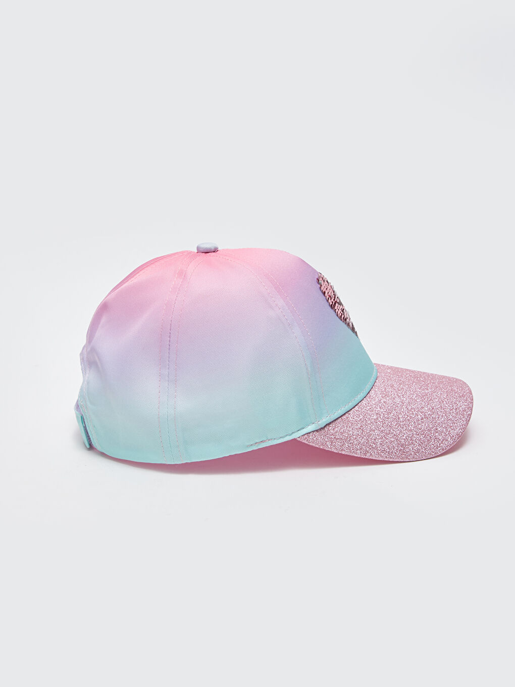 Sequin Detailed Girl Cap Hat-3