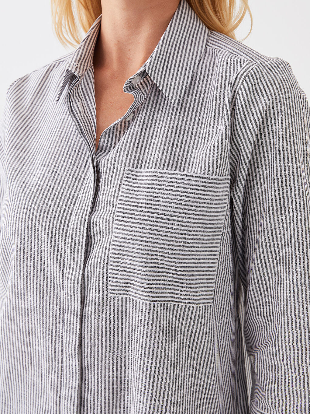 Women's Striped Shirt-3