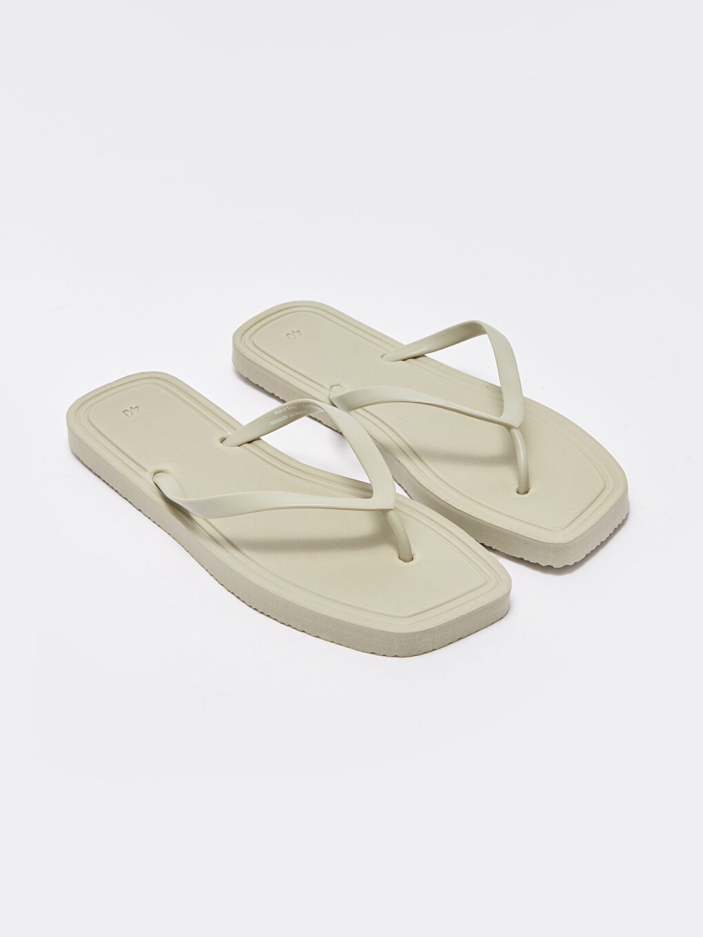 LCW STEPS Women's Toe Post Beach Slippers -S3H383Z8-RDZ