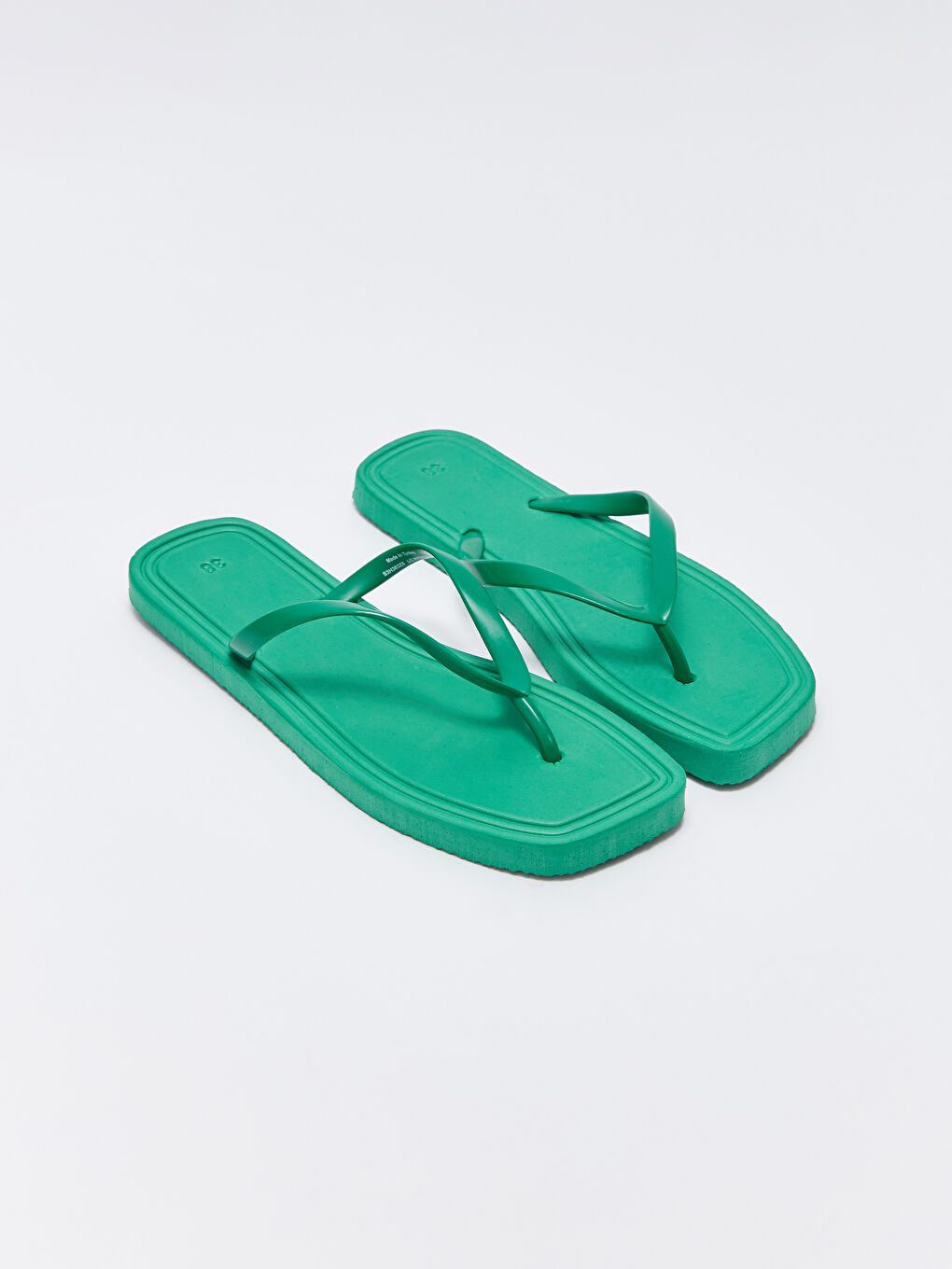 Yeşil Kadın Parmak Arası Plaj Terliği