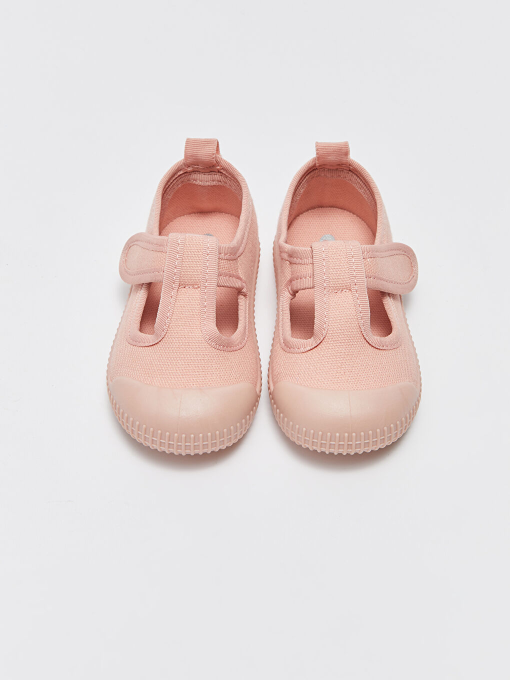 Velcro Canvas Canvas Baby Girl Shoes-2