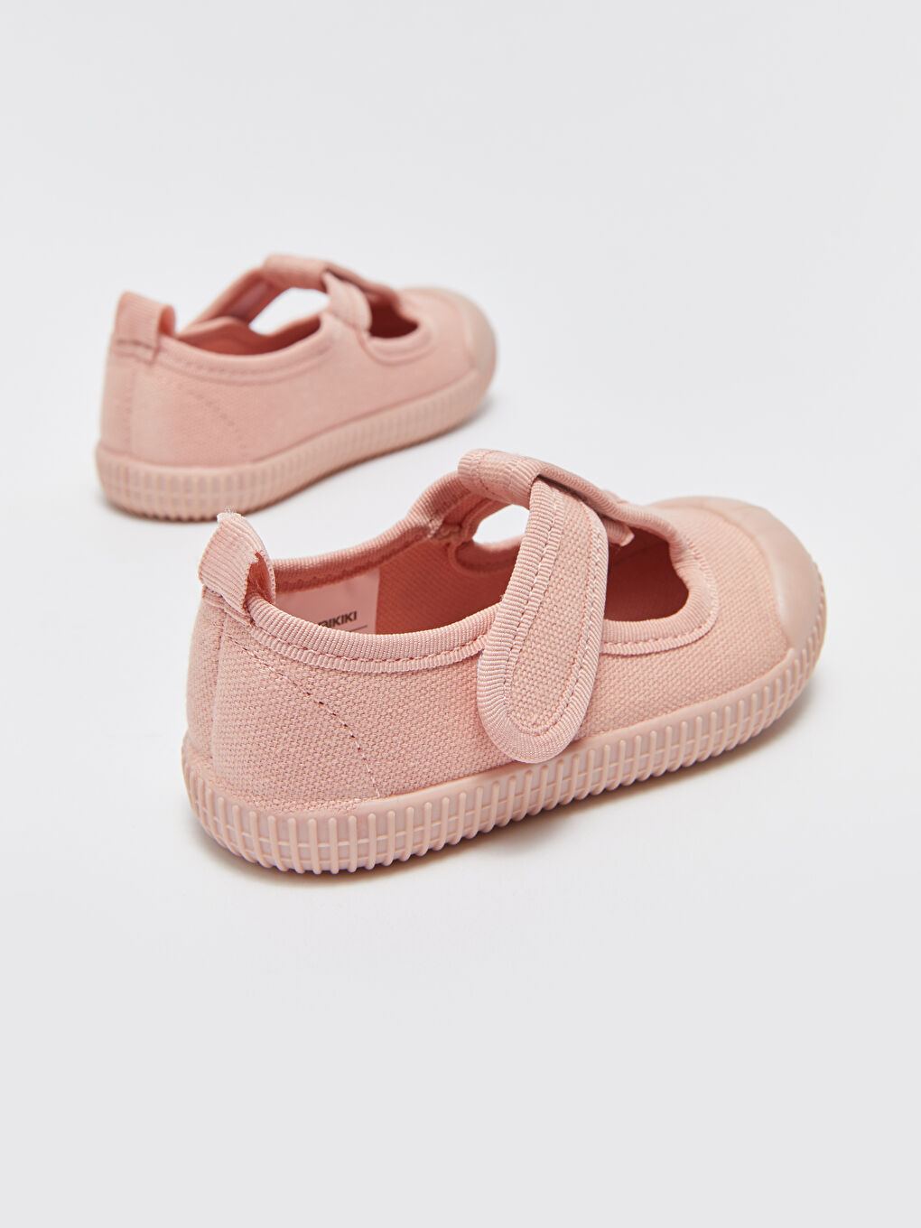 Velcro Canvas Canvas Baby Girl Shoes-4
