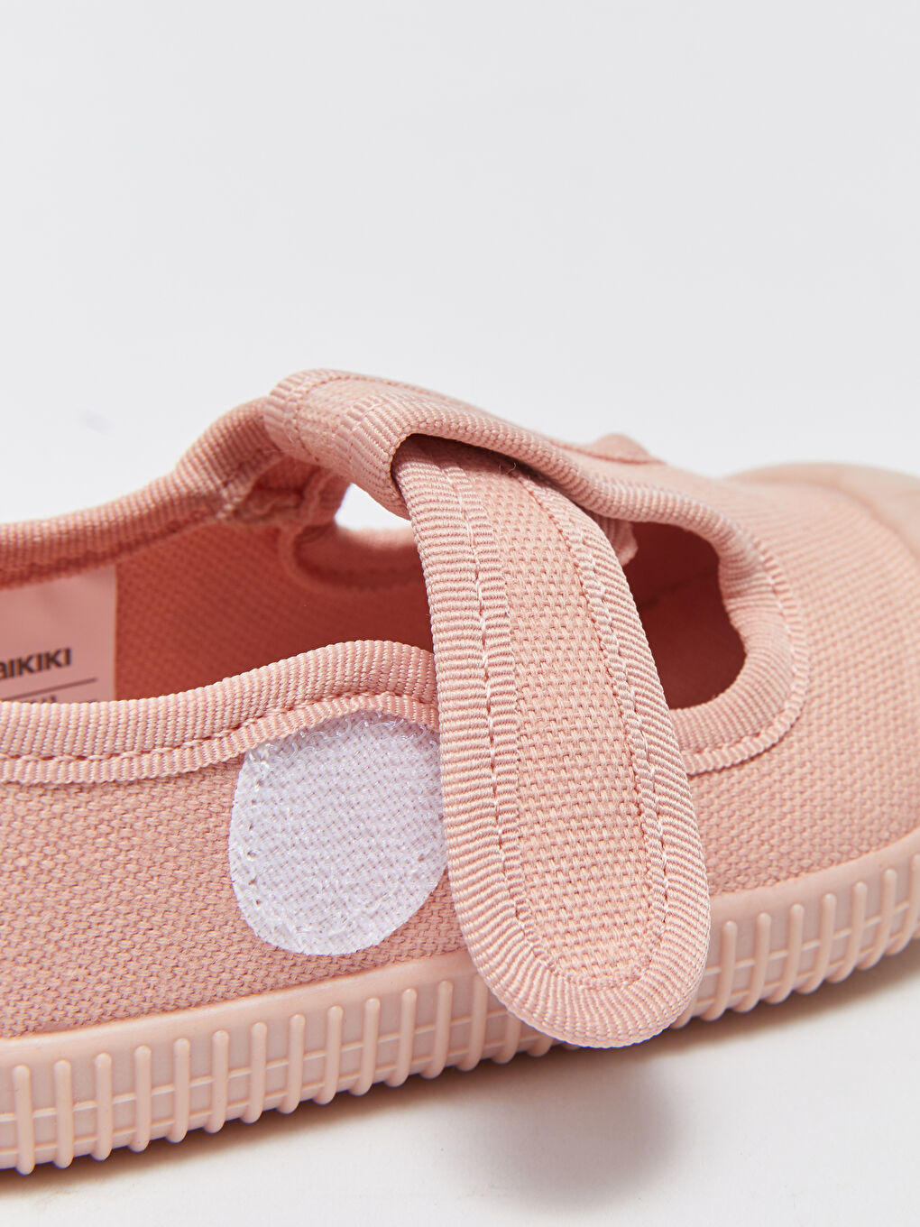 Velcro Canvas Canvas Baby Girl Shoes-5