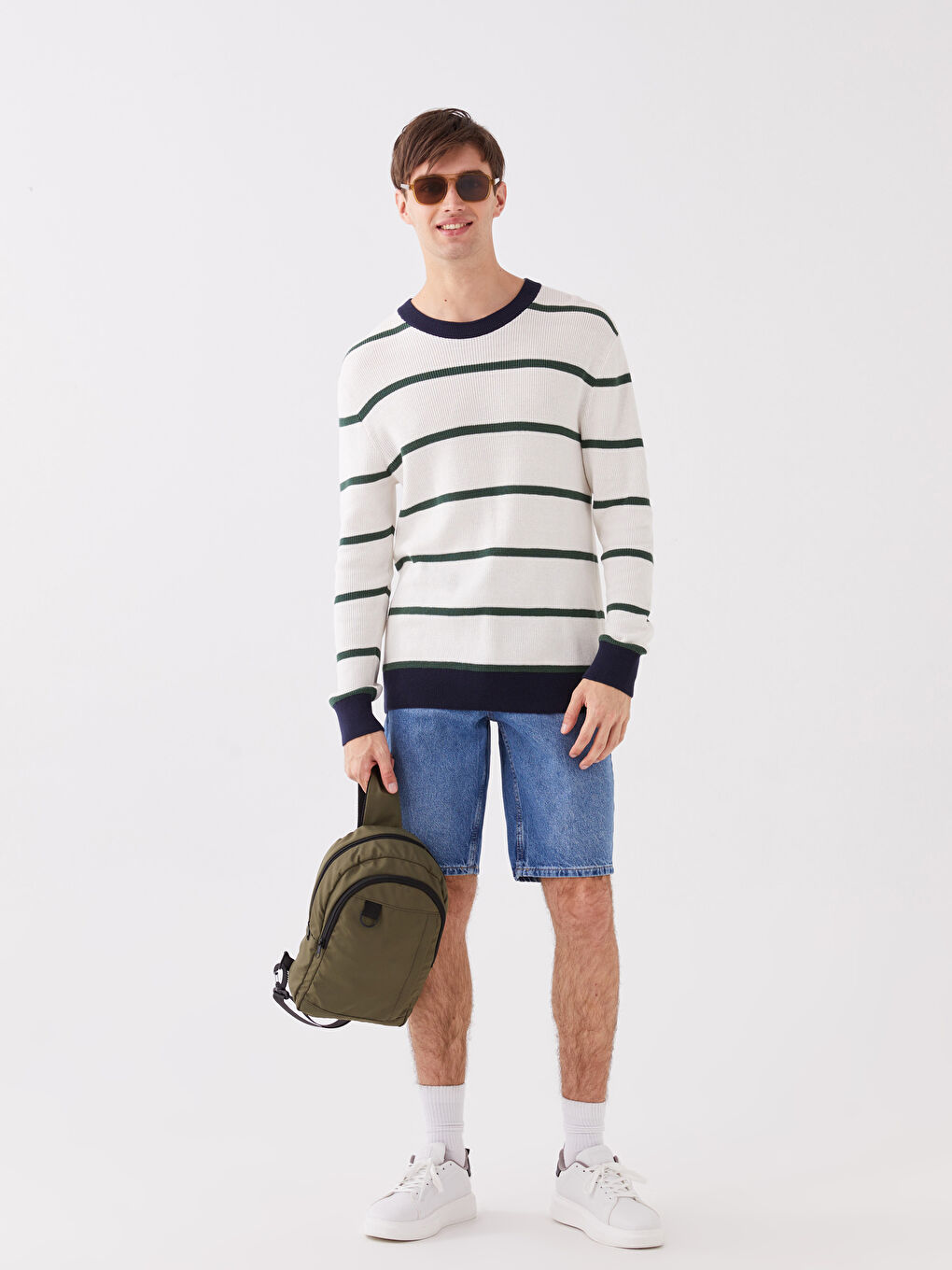 Haki Erkek Kol Çantası-1