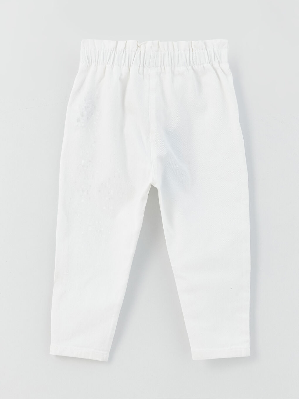 Basic Gabardine Baby Girl Trousers-1