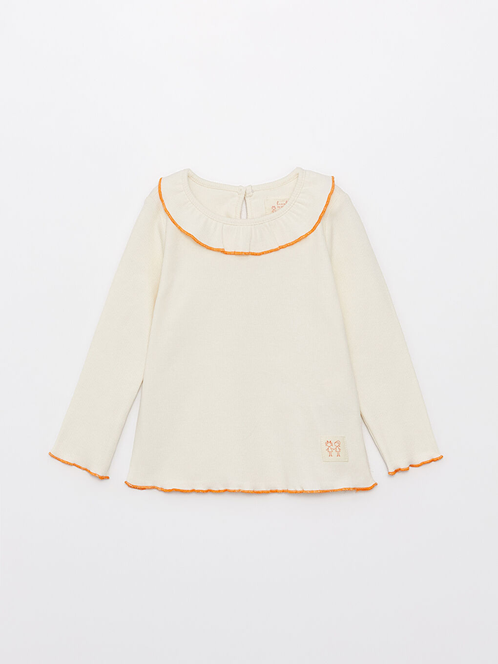 Linalin by Pelin Akil Crew Neck Long Sleeve Baby Girls' T-Shirt -S3H427Z1-FES