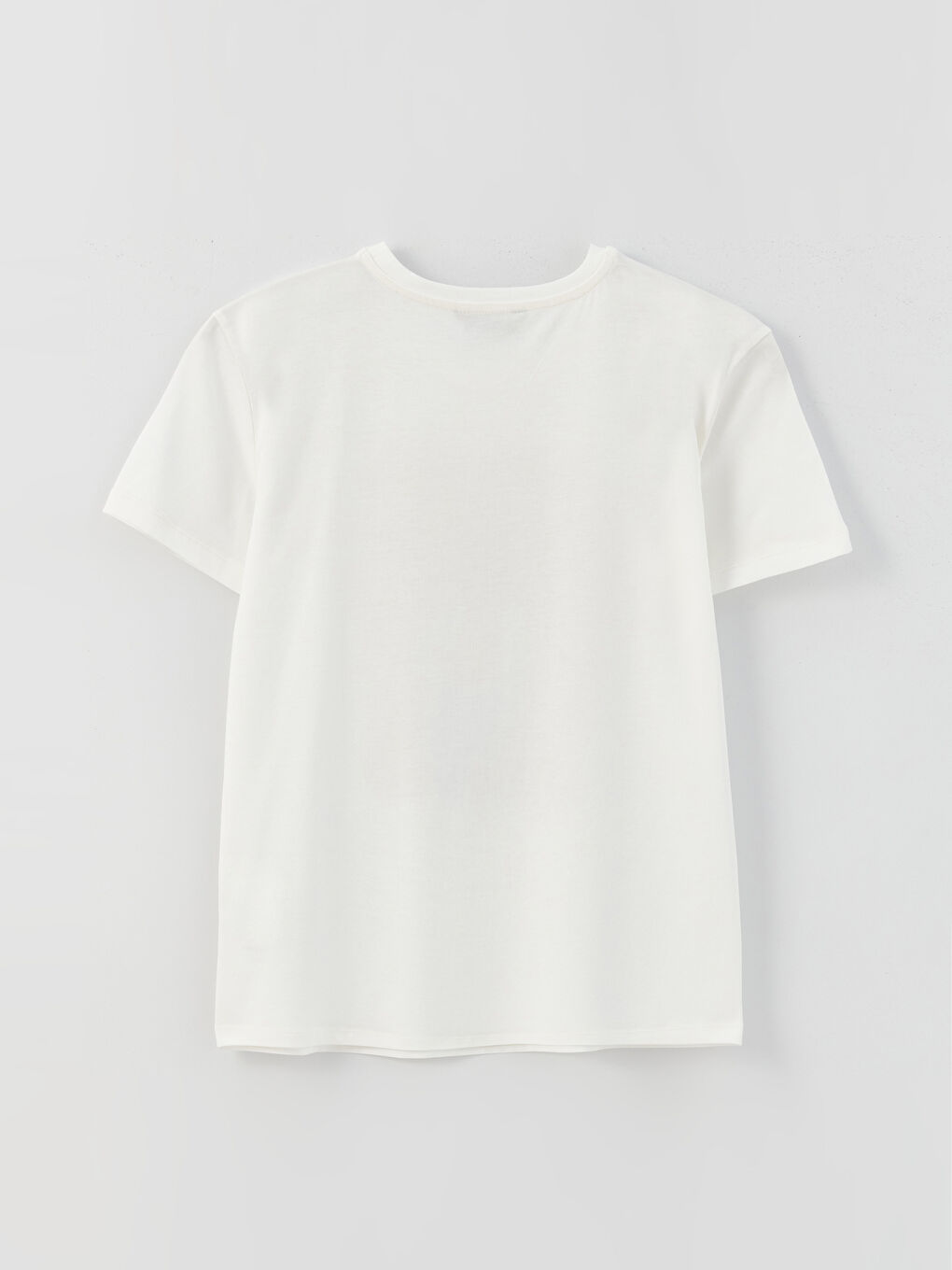 Crew Neck Printed Short Sleeve Women's T-Shirt-6