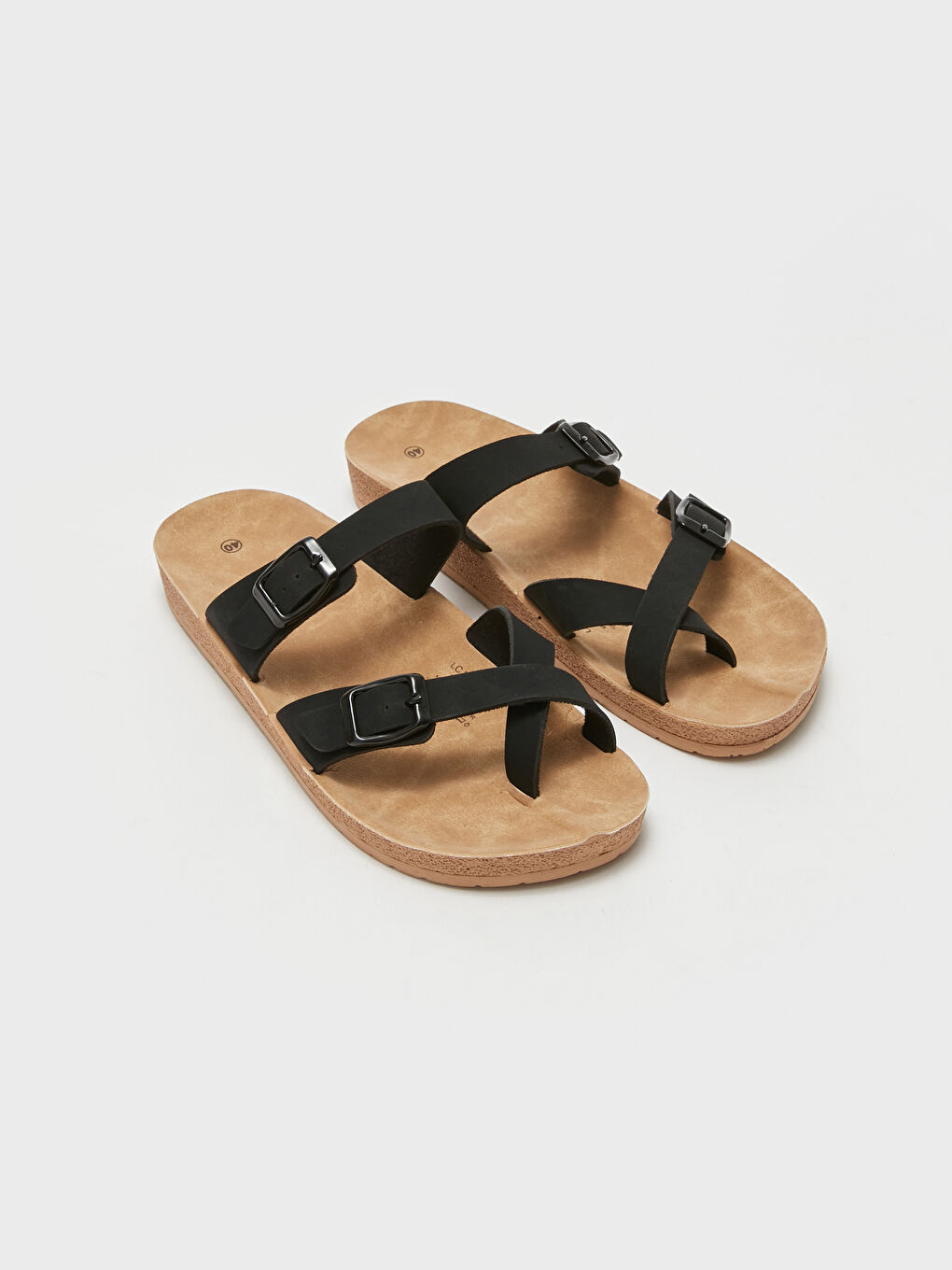 Шлепанцы Женские с Двумя Ремнями