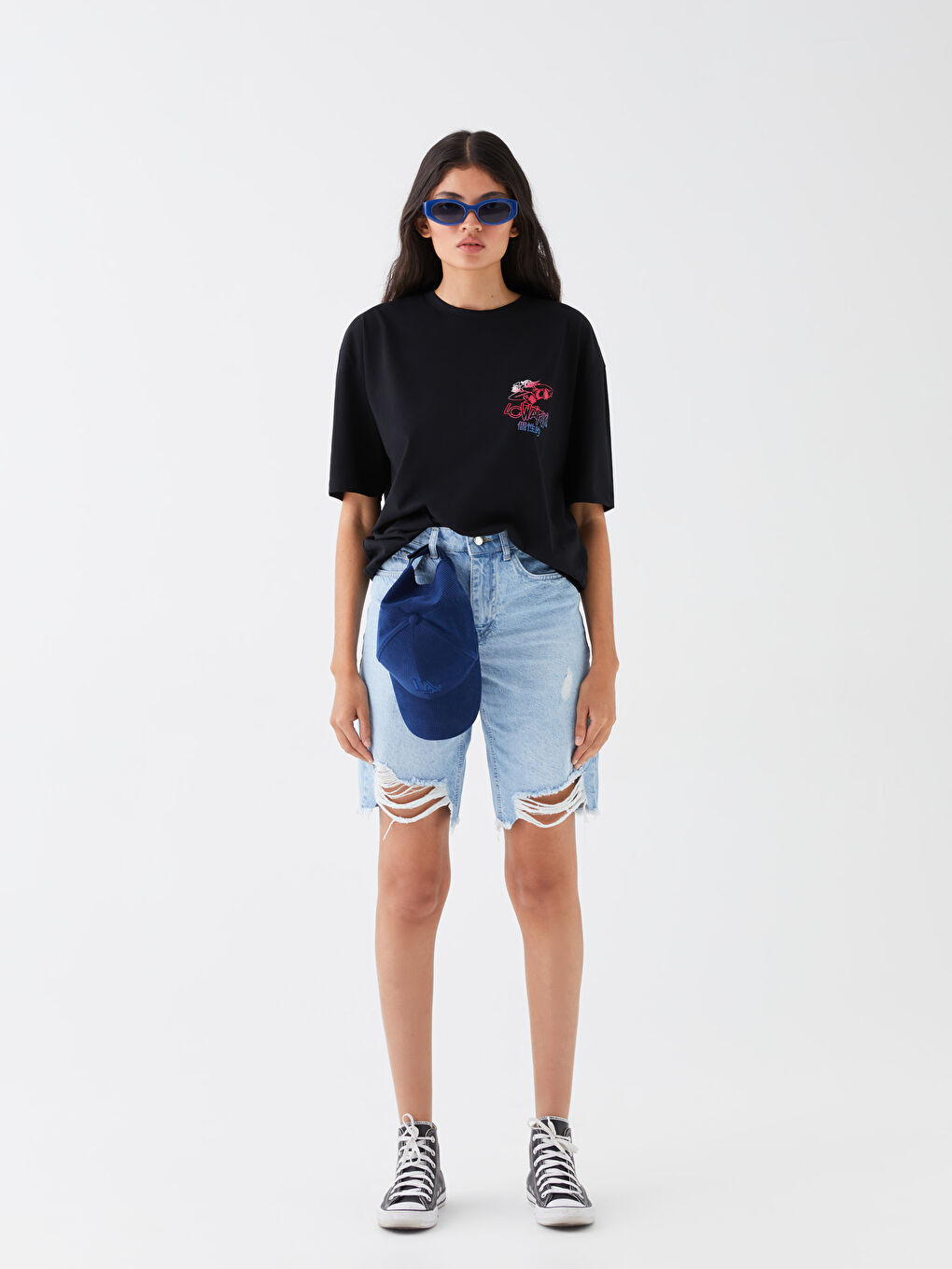 XSIDE T-shirt en Jersey à Manches Courtes Col Rond Imprimé Singe Nostalgique pour Hommes -S3H519Z8-CVL
