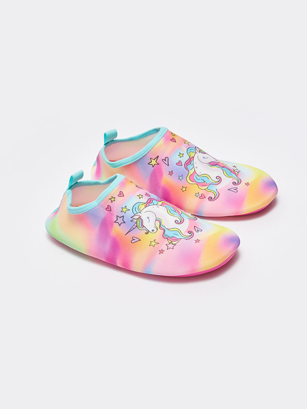 Bedruckte Aqua-Schuhe für Mädchen