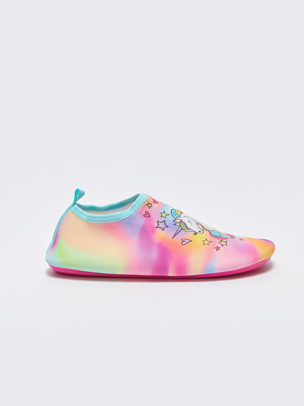 Bedruckte Aqua-Schuhe für Mädchen-1