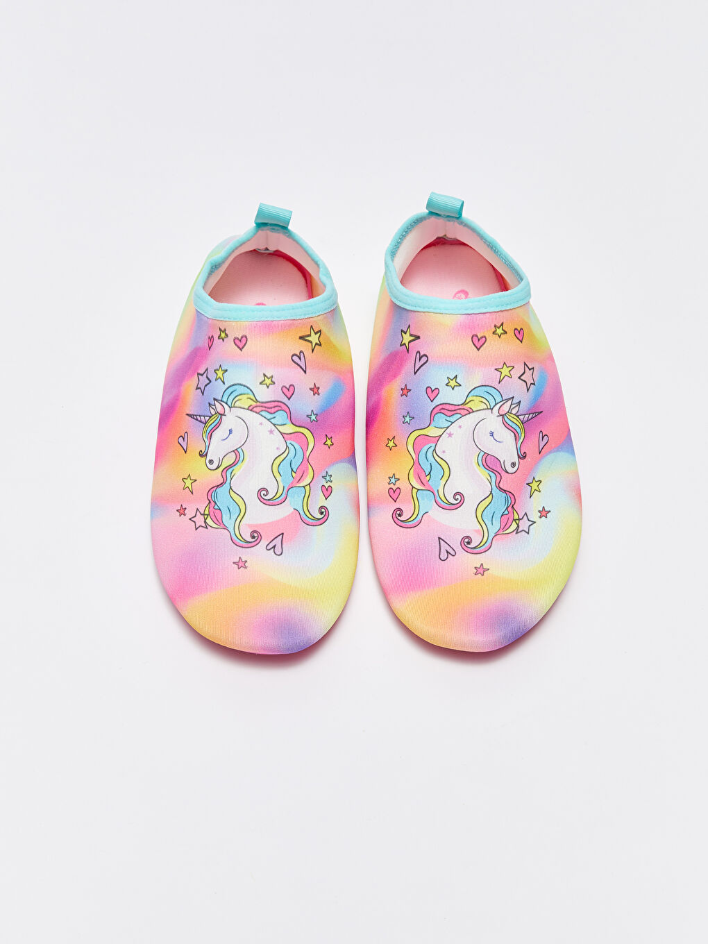 Bedruckte Aqua-Schuhe für Mädchen-2