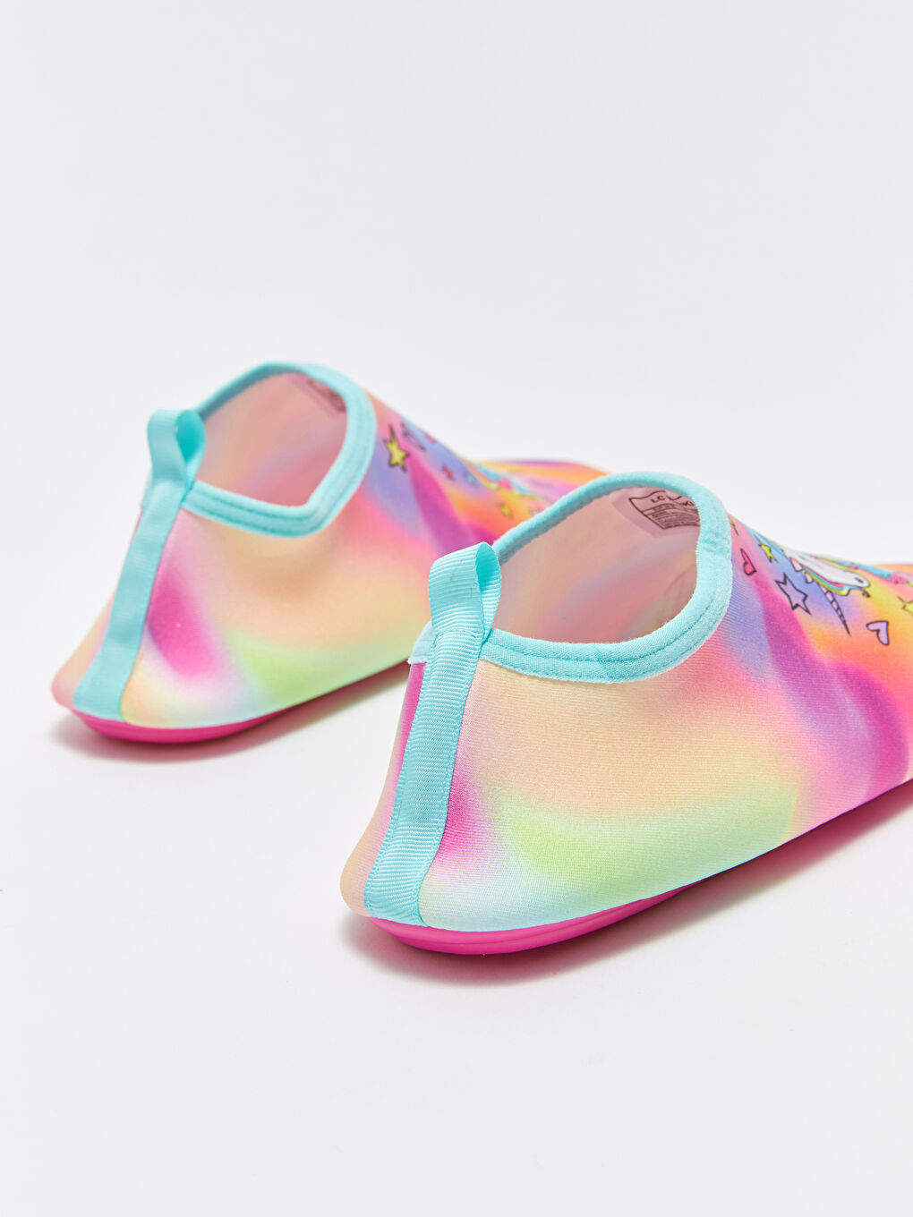 Bedruckte Aqua-Schuhe für Mädchen-4