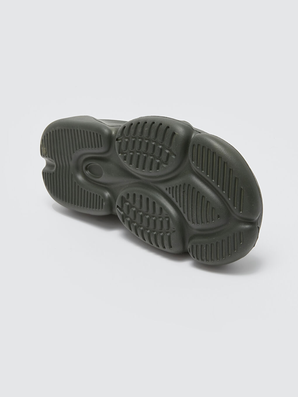 Haki Tek Bantlı Erkek Terlik-3