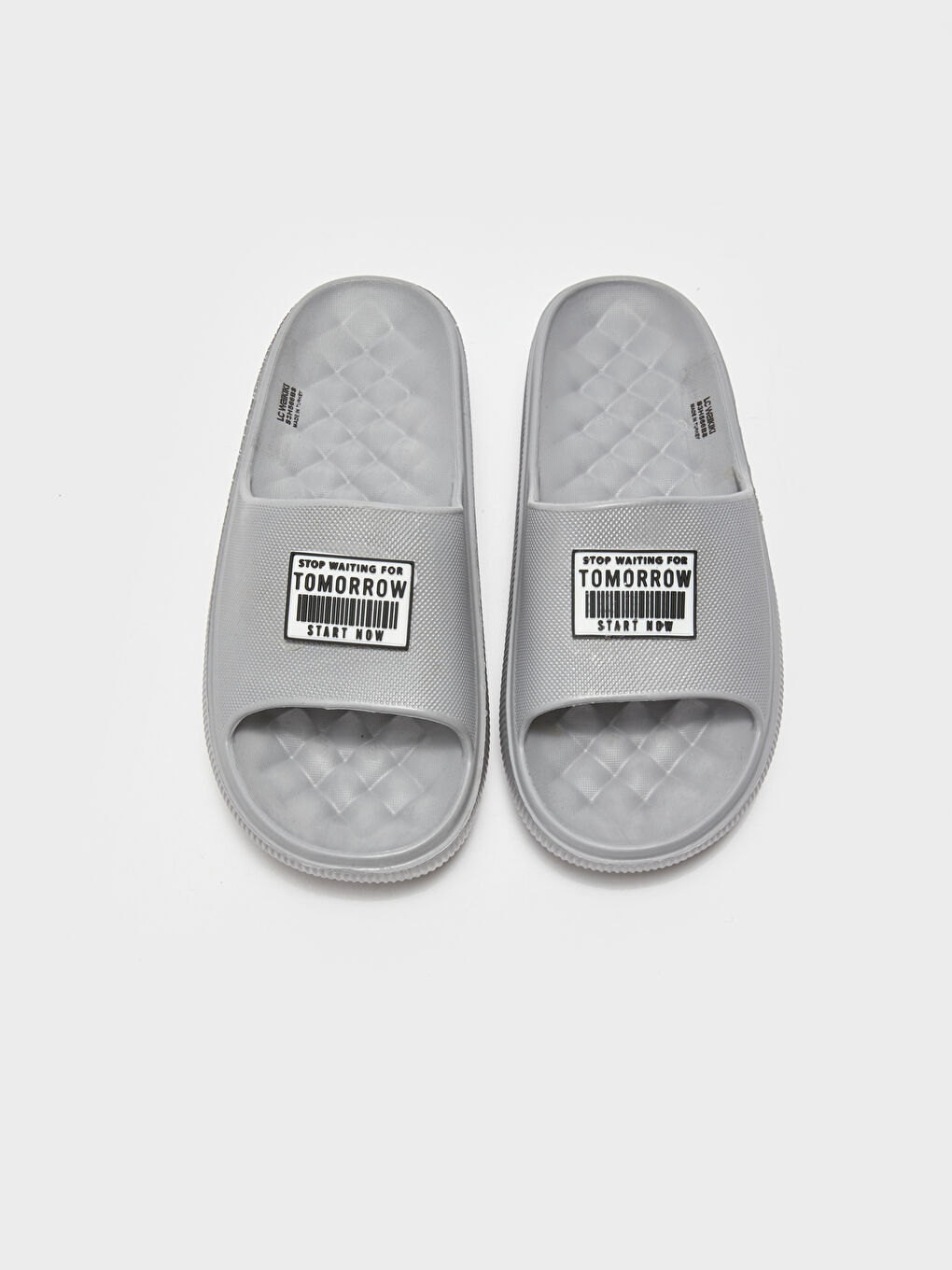 سليبر مطبوع بشريط واحد للرجال-2