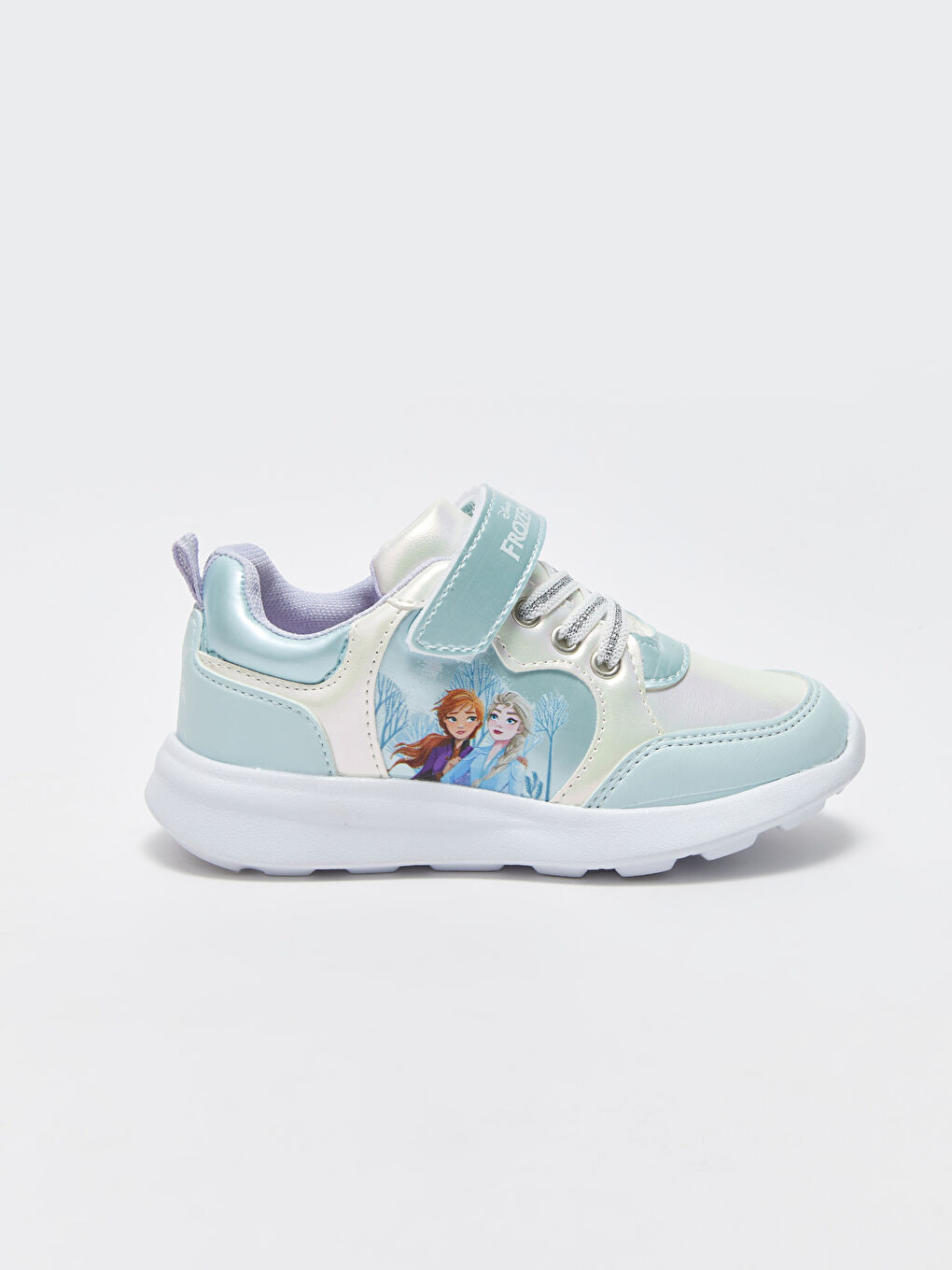 Girl's Active Sneakers with Frozen Printed Hook and Loop -S3H574Z4-G0K