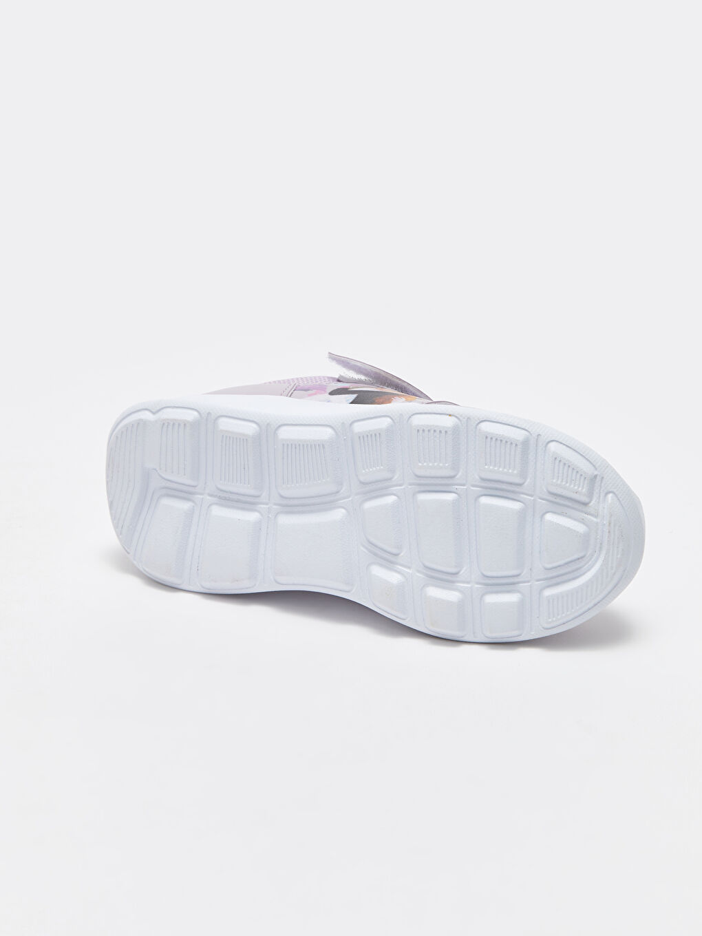 Lila Frozen Baskılı Cırt Cırtlı Kız Çocuk Aktif Spor Ayakkabı-3