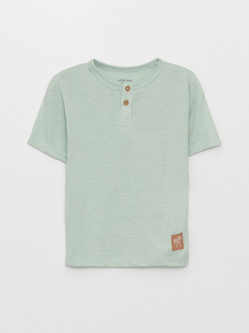 Crew Neck Short Sleeve Baby Boys' T-Shirt -S3H579Z1-G4G