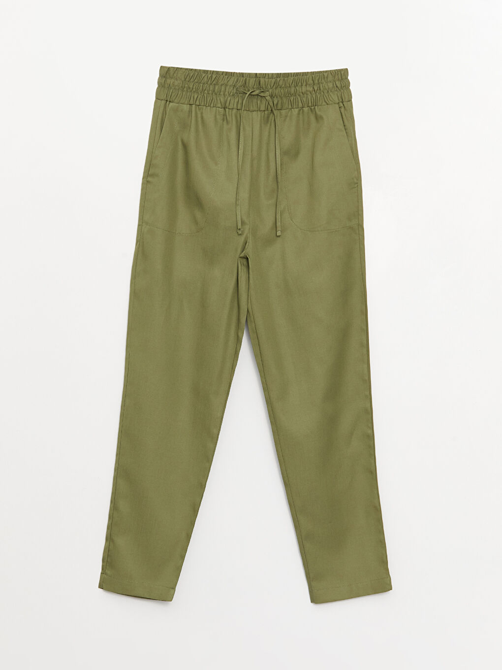 LCW Vision Ženske Pantalone sa Elastičnim Strukom Šargarepa Fita Jednostavne -S3H584Z8-GUY