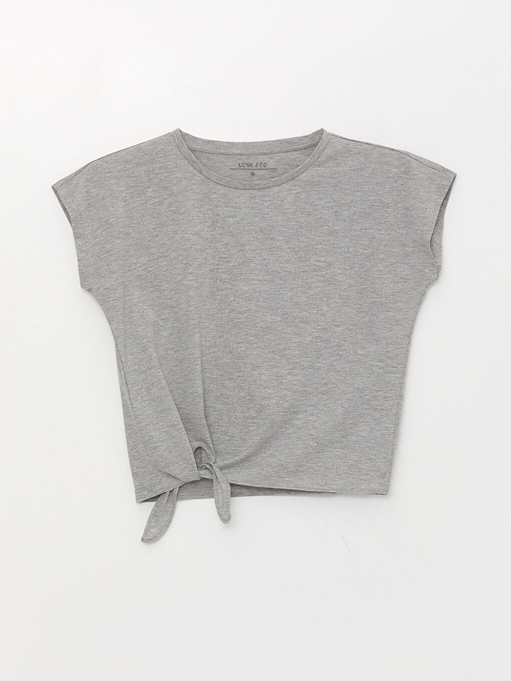 Crew Neck Plain Short Sleeve Women's T-Shirt -S3H611Z8-CT3